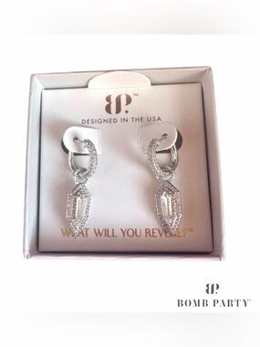 Bomb Party April 2026 - ER74439 - Heaven In Sparkle Earrings